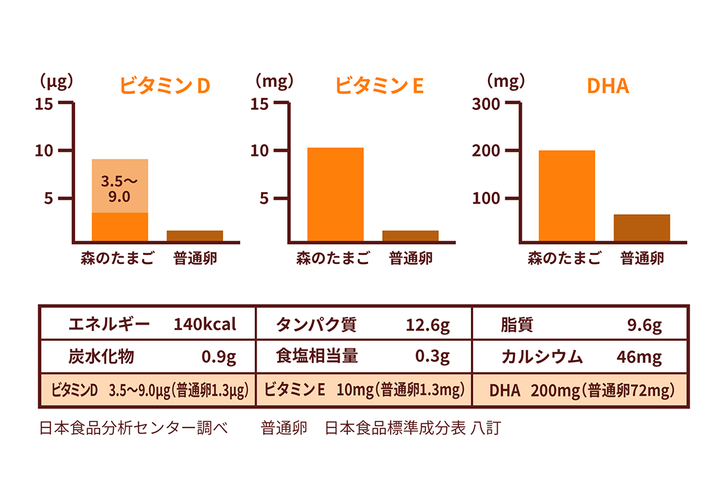 たまごの栄養、家族の体づくりをサポート！