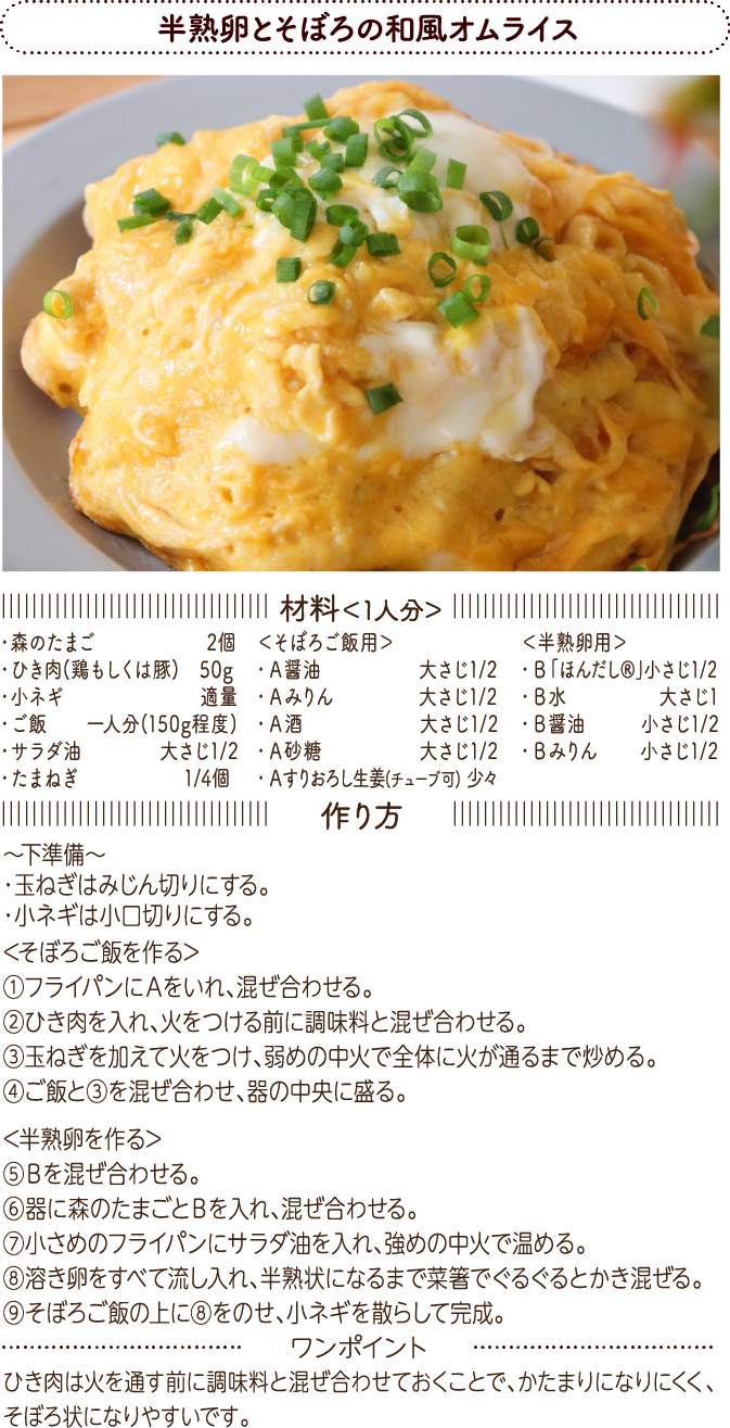 レシピ