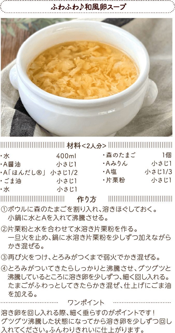 レシピ