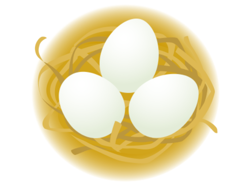 鶏が1年間で産む卵の数