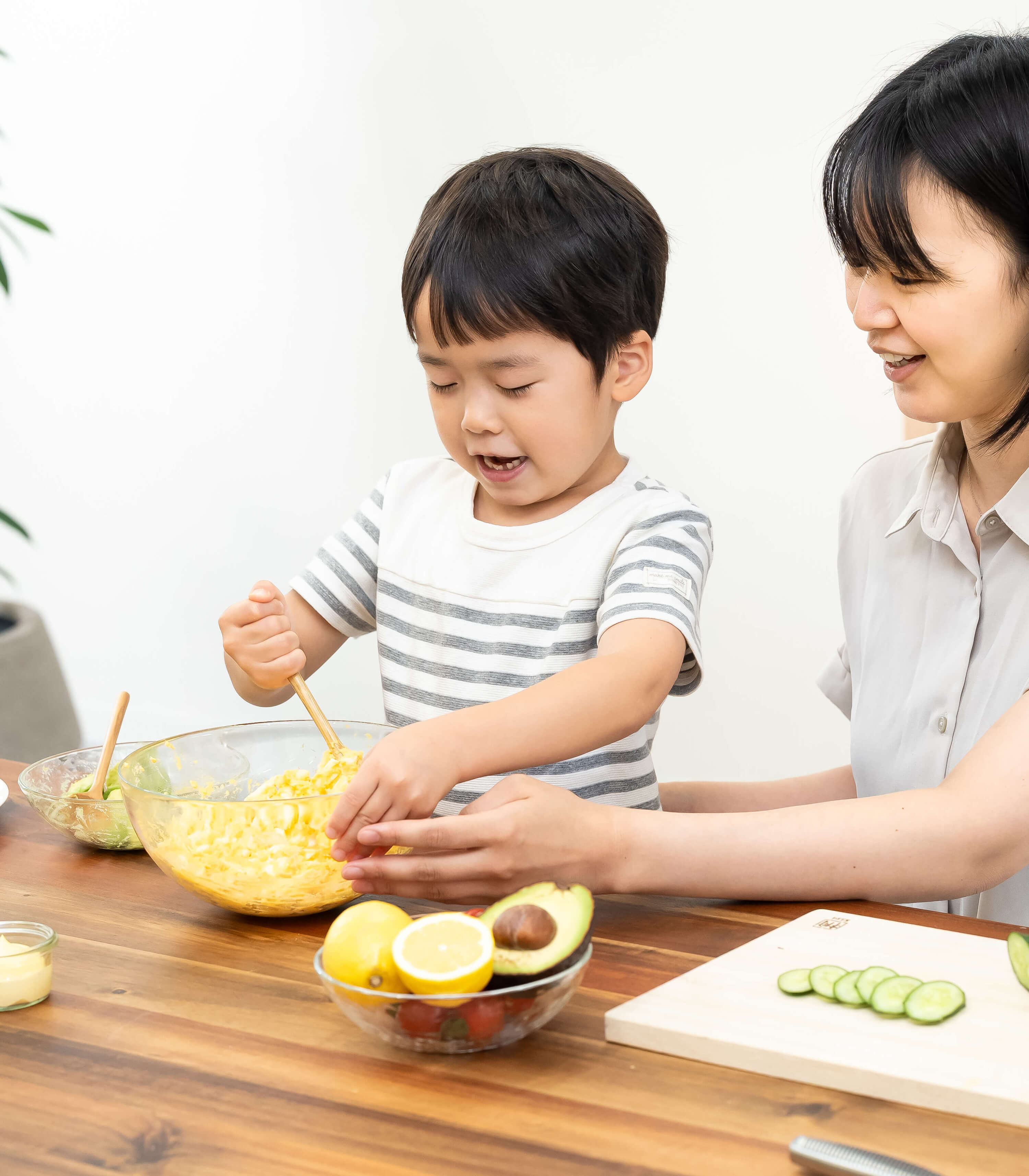 親子で一緒に